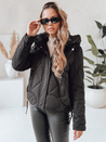 Damen Winterjacke LOVEWARM kurz gesteppt mit Kapuze schwarz Dstreet TY5039