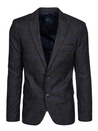 Grauer einreihiger Blazer für Männer Dstreet MX0639