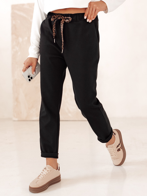 Damen COMFYSTY Freizeithose schwarz Dstreet UY2296