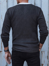 Grauer Herren-Pullover Dstreet WX2204