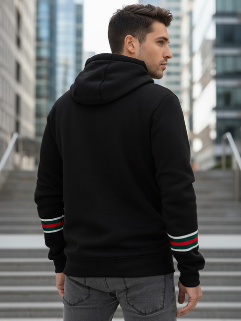 Herren Kapuzenpulli schwarz Dstreet BX5940