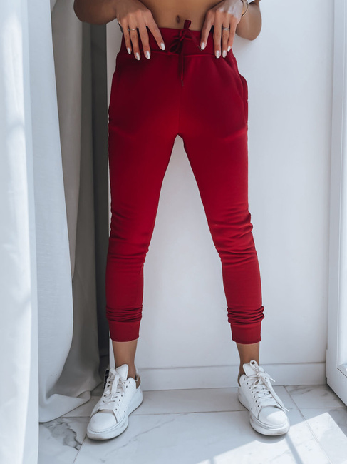 Damen Jogginghose FITS Weinrot Dstreet UY0206z