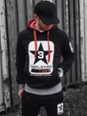 Herren Trainingsanzug-Set Farbe Schwarz DSTREET AX0657