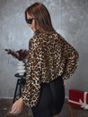 Damenbluse LEOPARDY in Übergröße mit Leopardenmuster Dstreet RY2708