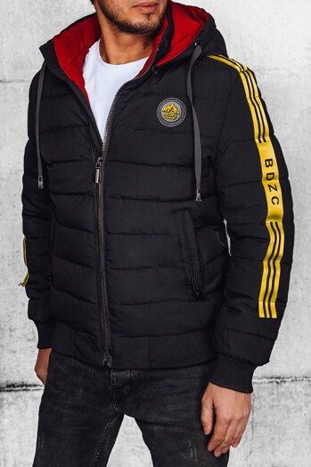 Herren Steppjacke Farbe Schwarz DSTREET TX4649