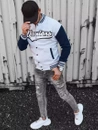 Herren Sweatshirt mit Reißverschluss Grau DSTREET BX5431