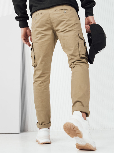 Herren Cargohosen Farbe Beige DSTREET UX4254