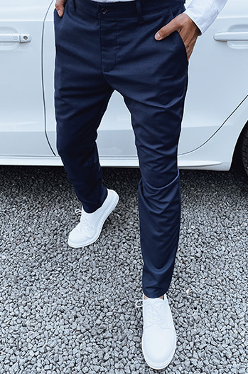 Marineblaue Hose für Männer Dstreet UX4411