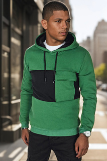 Herren Kapuzenpulli dunkelgrün Dstreet BX5910