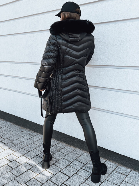 Damen Winterjacke MILLOW Farbe Schwarz DSTREET TY3983