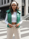 Gesteppte Sportweste für Damen OSHE grün Dstreet TY3702