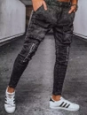 Herren Jeans Cargohose Schwarz Dstreet UX3580