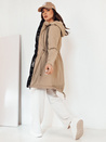 Damen Parka VERCHA Farbe Beige DSTREET TY4261