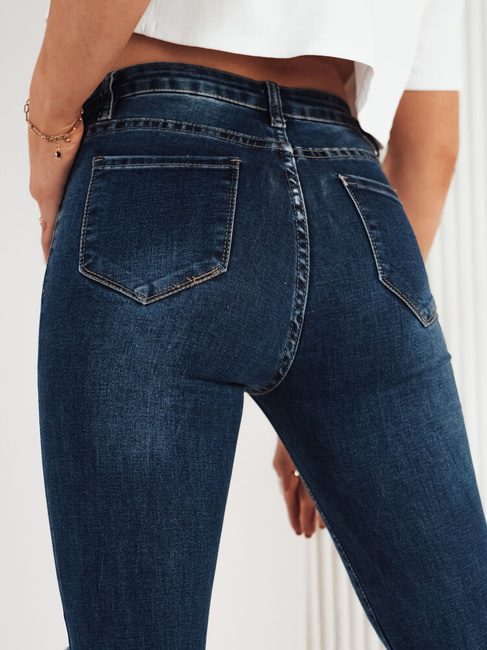 Damen Jeans mit hoher Taille ROGUE Farbe Blau DSTREET UY1960