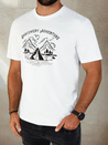 Herren T-shirt mit Aufdruck Farbe Weiß DSTREET RX5412