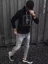 Herren Kapuzenpullover Farbe Schwarz DSTREET BX5467