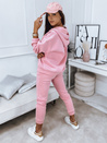 Damen Trainingsanzug Set AMILIA PREMIUM Rosa Dstreet AY0743