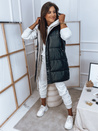 Damen Gesteppt Wendeweste ROSI Schwarz Dstreet TY2869