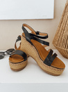 Damen SUMMERUP Sandalen schwarz Dstreet ZY0988