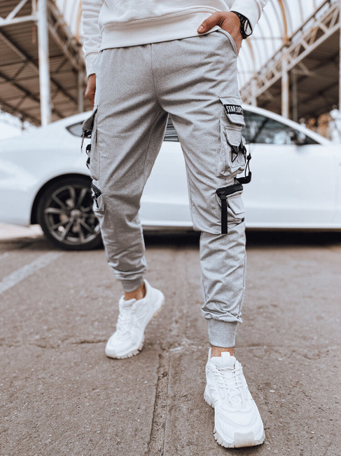 Herren Cargohosen Farbe Grau DSTREET UX4219