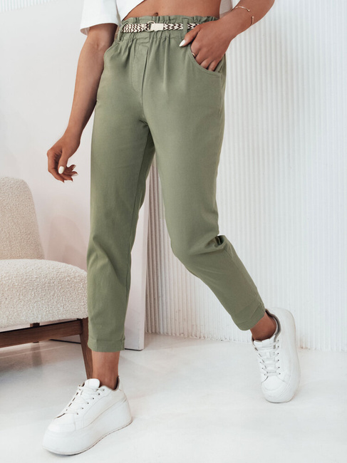 Damen Casual Hose ERLON Farbe Grün DSTREET UY2100