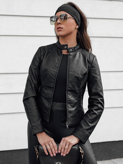 SKINVEX Damen Lederjacke schwarz Dstreet TY4629_1