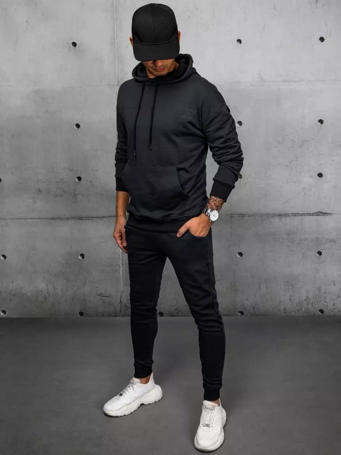 Herren Trainingsanzug-Set Farbe Schwarz DSTREET AX0681