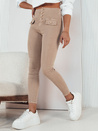 Damen Jeans mit hoher Taille SKULL Farbe Hellbeige DSTREET UY1723