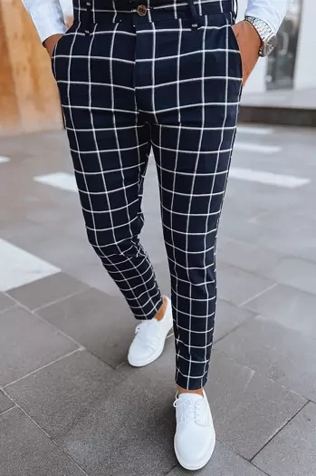 Herren Chinohosen Farbe Dunkelblau DSTREET UX3952