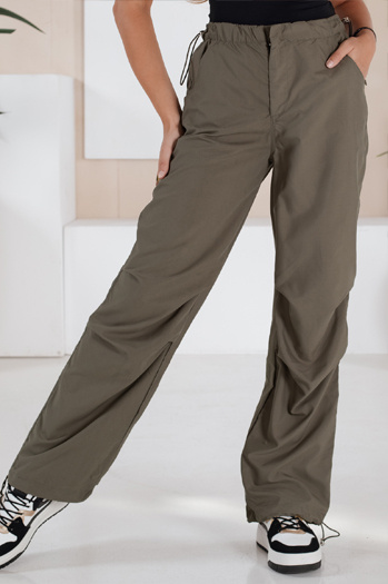 Damen Fallschirmhosen MORAT Farbe Khaki DSTREET UY1664