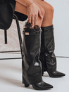 Stiefel mit breitem Schaft schwarz Dstreet ZY1119