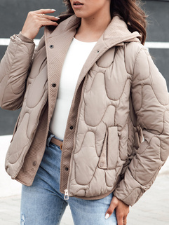 Damen Winterjacke WINDGLAM camel Dstreet TY4421_3