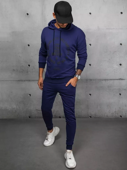 Herren Trainingsanzug-Set Farbe Dunkelblau DSTREET AX0691