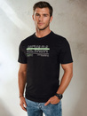 Herren T-shirt mit Aufdruck Farbe Schwarz DSTREET RX5437