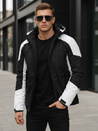 Herren Winterjacke mit Kapuze schwarz Dstreet TX5123