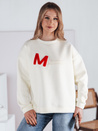 Damen Sweatshirt in Einheitsgröße AVENUE ecru Dstreet BY1353