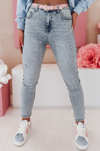 Damen Slim Fit Denim Hose SKINNEX blau Dstreet UY2476