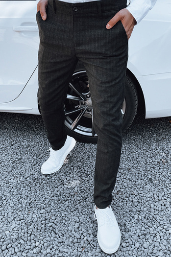 Graphitfarbene Herrenhose Dstreet UX4383