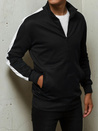 Herren Sweatshirt mit Reißverschluss Farbe Schwarz DSTREET BX5562