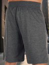 Dunkelgraue Herren Sweatshorts Dstreet SX2484