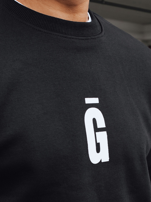 Herren Sweatshirt graphit schwarz Dstreet BX5930