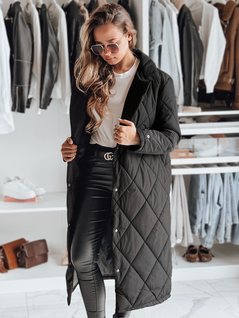 Damen Winterjacke WARMISSA gesteppt schwarz Dstreet TY4916