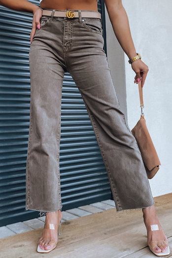 Damen Jeanshose NARIN Caffee Dstreet UY1329