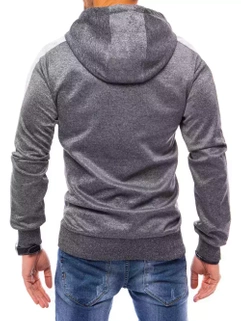 Herren Kapuzenpullover Dunkelgrau Dstreet BX5122_4