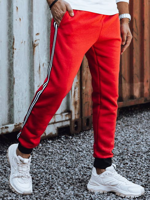 Herren Jogginghose rot UX4421