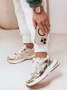 Damen flache Sohle ROYALFIT gold Dstreet Turnschuhe ZY0618