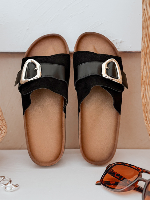 NOLVINA Damen Flip-Flops schwarz Dstreet ZY0982