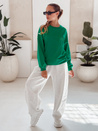 Damen Oversize Sweatshirt CALIFORNIA DREAM Farbe Grün DSTREET BY1196
