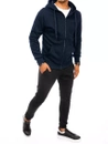 Herren Trainingsanzug-Set Farbe Dunkelblau-Schwarz DSTREET AX0628