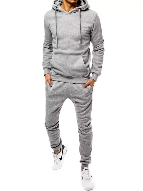Herren Trainingsanzug Hellgrau Dstreet AX0384
